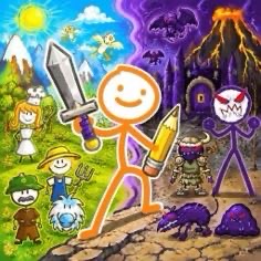 【手游推荐】油画大师/画个火柴人-免广告 H5网页版在线玩-免费下载